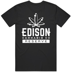 Edison Cannabis Reserve Weed Company Logo Cotton Unisex T Shirt
