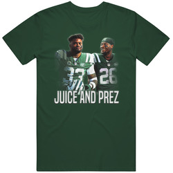 Jamal Adams Le'veon Bell Juice Prez New York Football Cotton Unisex T Shirt