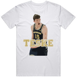 Jon Teske Michigan Basketball Fan Cotton Unisex T Shirt