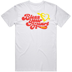 Bless Your Heart Burgers Food Fan Cotton Unisex T Shirt Bless Your Heart Burgers Food Fan Cotton Unisex T Shirt