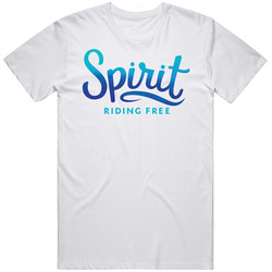Spirit Riding Free Logo Netflix Original Fan Cotton Unisex T Shirt