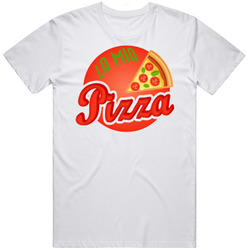 La Mia Pizza Restaurant Foodie Tour Brand Logo Fan Cotton Unisex T Shirt