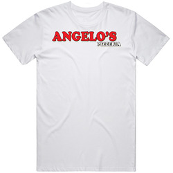 Angelo's Pizzeria Pizza Restaurant Foodie Tour Brand Logo Fan Cotton Unisex T Shirt