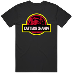 Eastern Champs Kawhi Jurassic Park Toronto Basketball Cotton Unisex T Shirt