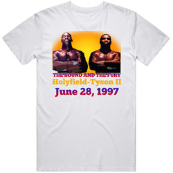 Evander Holyfield Vs Mike Tyson Ii 1997 Cotton Unisex T Shirt