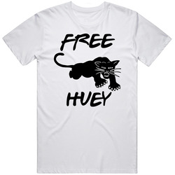 Black Panther Free Huey Fan Cotton Unisex T Shirt