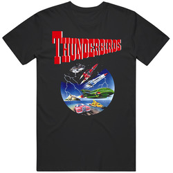 Thunderbirds Tv Show Cotton Unisex T Shirt Thunderbirds Tv Show Cotton Unisex T Shirt
