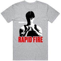 Brandon Lee Rapid Fire Movie Fan Cotton Unisex T Shirt