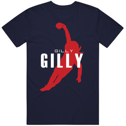 Gilly Gilly Silhouette Air Jordan Parody New England Football Fan Cotton Unisex T Shirt
