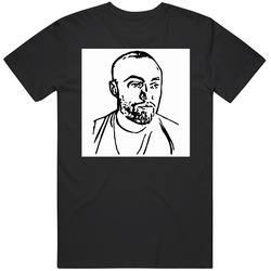 Ed Sheeran Wears Mac Miller Rip Fan Cotton Unisex T Shirt