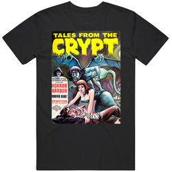 Tales From The Crypt Horror Harbor Comic Book Tv Show Fan Cotton Unisex T Shirt Tales From The Crypt Horror Harbor Comic Book Tv Show Fan Cotton Unisex T Shirt