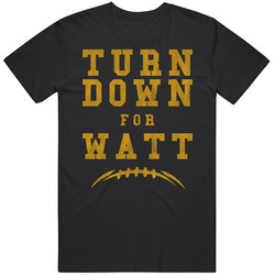 Turn Down For Watt Tj Fan Funny Cotton Unisex T Shirt
