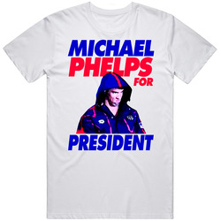 Michael Phelps For President 2016 Usa Olympic Swimming Fan Stink Face Cotton Unisex T Shirt