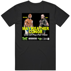 Floyd Mayweather Conor Mcgregor Fight Boxing Martial Arts Event Fan Cotton Unisex T Shirt