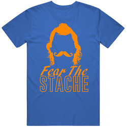 Steven Adams Fear The Stache Brothers Okc Basketball Duo Fan Cotton Unisex T Shirt
