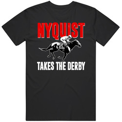 Nyquist Takes The Kentucky Derby 2016 Winner Champion Horse Race Cotton Unisex T Shirt