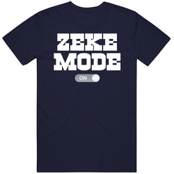 Zeke Mode On Ezekiel Elliott Dallas Football Ohio Cotton Unisex T Shirt