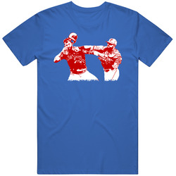 Rougned Odor Punching Jose Bautista Texas Toronto Baseball Cotton Unisex T Shirt