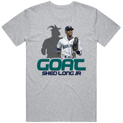 Shed Long Jr Goat Greatest Of All Time Baseball Player Fan Takeoff T Shirt