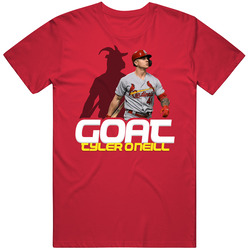 Tyler O'neill Goat Greatest Of All Time Baseball Player Fan Takeoff T Shirt