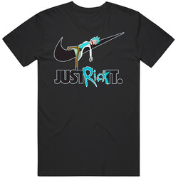 Just Rick It Funny Nike Rick And Morty Parody Takeoff T Shirt Just Rick It Funny Nike Rick And Morty Parody Takeoff T Shirt