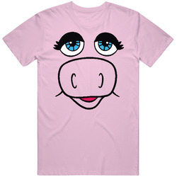 Miss Piggy Big Face Takeoff T Shirt Miss Piggy Big Face Takeoff T Shirt