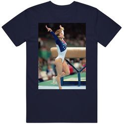 Kerri Strug Greatest Sports Photo Takeoff T Shirt Kerri Strug Greatest Sports Photo Takeoff T Shirt