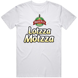 Lotzza Motzza Frozen Pizza Logo Brand Food Foodie Fan Takeoff T Shirt Lotzza Motzza Frozen Pizza Logo Brand Food Foodie Fan Takeoff T Shirt