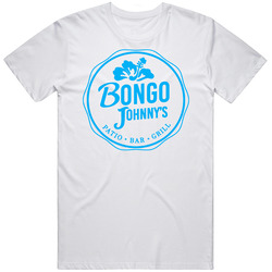 Bongo Johnny's Patio Bar Grill Restaurant Palm Springs Takeoff T Shirt Bongo Johnny's Patio Bar Grill Restaurant Palm Springs Takeoff T Shirt