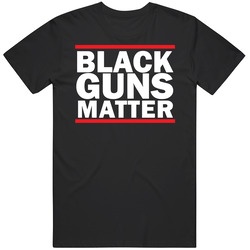 Black Guns Matter Political Takeoff T Shirt