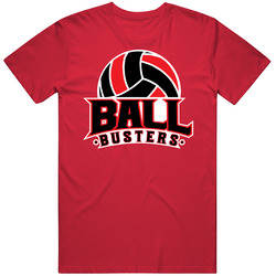 Ball Busters Volleyball Team Group Takeoff T Shirt