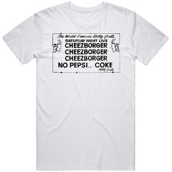 Billy Goats Tavern Cheezborger No Pepsi Bar Sign Takeoff T Shirt Billy Goats Tavern Cheezborger No Pepsi Bar Sign Takeoff T Shirt