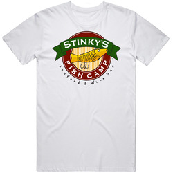 Stinky's Fish Camp Baton Rouge Louisiana Restaurant Logo Foodie Food Fan Takeoff T Shirt Stinky's Fish Camp Baton Rouge Louisiana Restaurant Logo Foodie Food Fan Takeoff T Shirt