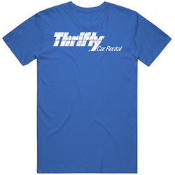 Thrifty Car Rental Auto Automobile Car Truck Motorcycle Parts Cool Distressed Style Brand Logo Emblem Cotton Unisex T Shirt