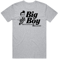 Big Boy Fictional Restaurant Logo Cotton Unisex T Shirt Big Boy Fictional Restaurant Logo Cotton Unisex T Shirt