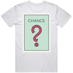 Chance Card Monopoly Board Game Fun Cotton Unisex T Shirt