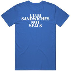 Club Sandwiches Not Seals Fun Thumbsucker Popular Movie Cotton Unisex T Shirt