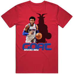 Saddiq Bey Basketball Fan Goat Cotton Unisex T Shirt