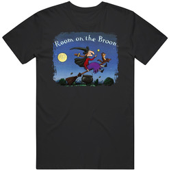 Room On The Broom Spooky Kids Movie Halloween Cotton Unisex T Shirt
