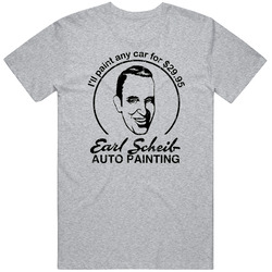 Earl Schieb Automobile Car Truck Motorcycle Auto Parts Cool Distressed Style Brand Logo Emblem Cotton Unisex T Shirt