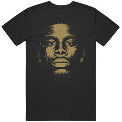 Carl Granderson New Orleans Football Player Fan Big Head Cotton Unisex T Shirt