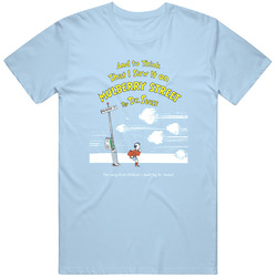And To Think That I Saw It On Mulberry Street Dr Seuss Book Cover Cotton Unisex T Shirt