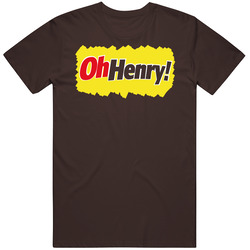 Oh Henry Candy Bar Old School Cool Cotton Unisex T Shirt