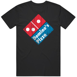 Dominos Pizza Logo Popular Pizza Restaurant Fast Food Fan Gift Cotton Unisex T Shirt Dominos Pizza Logo Popular Pizza Restaurant Fast Food Fan Gift Cotton Unisex T Shirt