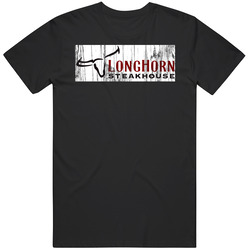 Long Horn Steakhouse Logo Popular Steak Dinner Restaurant Food Gift Cotton Unisex T Shirt Long Horn Steakhouse Logo Popular Steak Dinner Restaurant Food Gift Cotton Unisex T Shirt