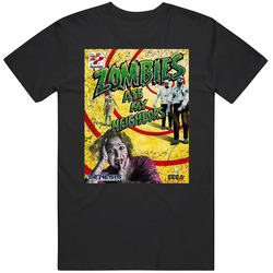 Zombies Ate My Neighbors Sega Game Cover Distressed Cotton Unisex T Shirt