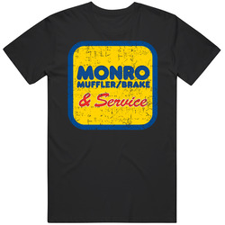 Monro Muffler And Brake Automobile Car Truck Motorcycle Auto Parts Cool Distressed Style Brand Logo Emblem Cotton Unisex T Shirt