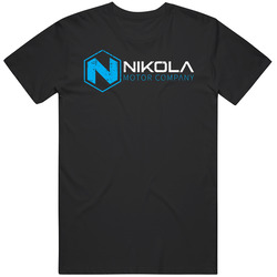 Nikola Motor Company Automobile Car Truck Motorcycle Auto Parts Cool Distressed Style Brand Logo Emblem Cool Cotton Unisex T Shirt