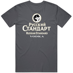 Russian Standard Vodka Liquor Alcohol Lovers Cotton Unisex T Shirt