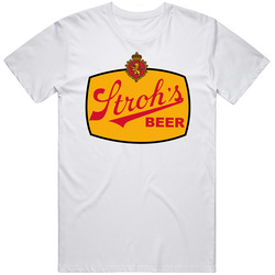 Strohs Beer Vintage Label Beer Lovers Cotton Unisex T Shirt